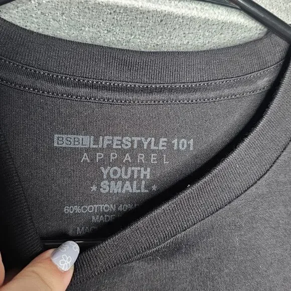 Baseball lifestyle 101 black Ice cream graphic tee Youth size small cotton candy - Picture 4 of 5